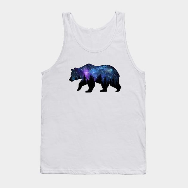 Star Bear Tank Top by Tigrokot